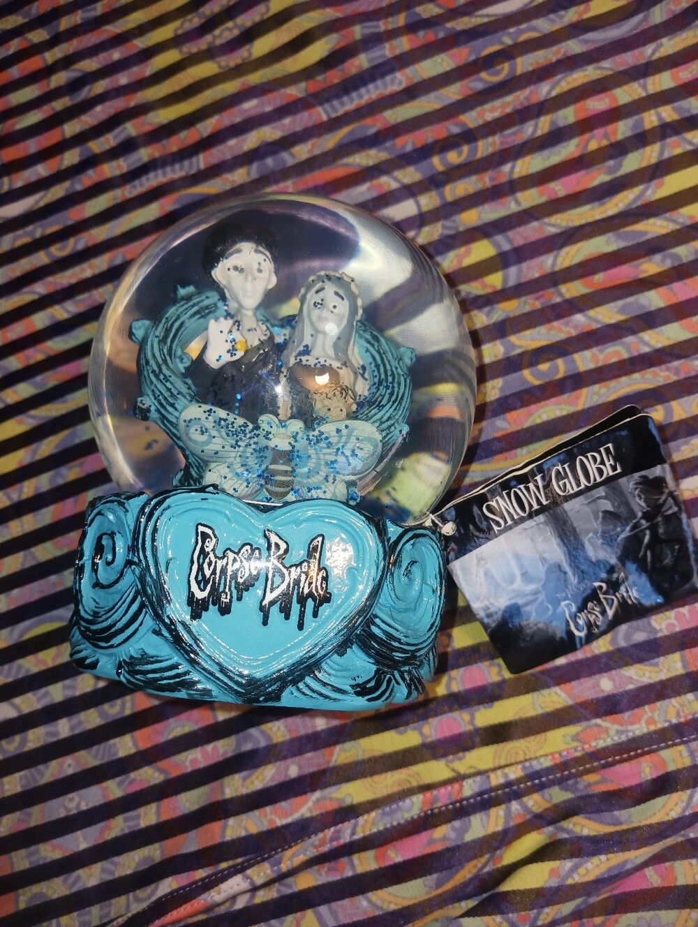 Corpse Bride SNOW GLOBE new Tim Burton Warner Brothers